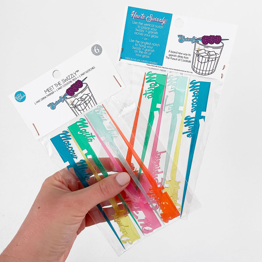 Classic Cocktails Collection - Swizzly Sticks™  for drinkware