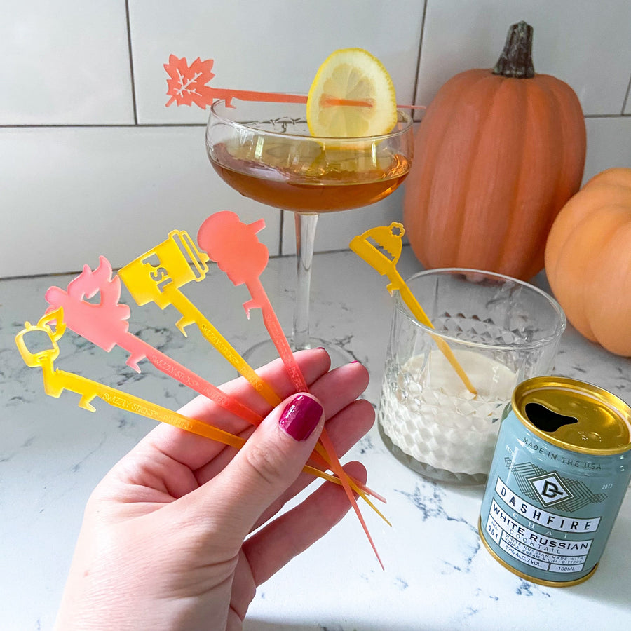 Fall Collection - Swizzly Stick™ for drinkware